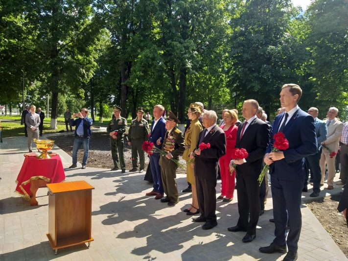 В Курской области закладывают первый камень часовни памяти