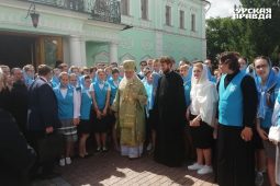 Участники курского съезда «Содружество православной молодежи» встретились с патриархом