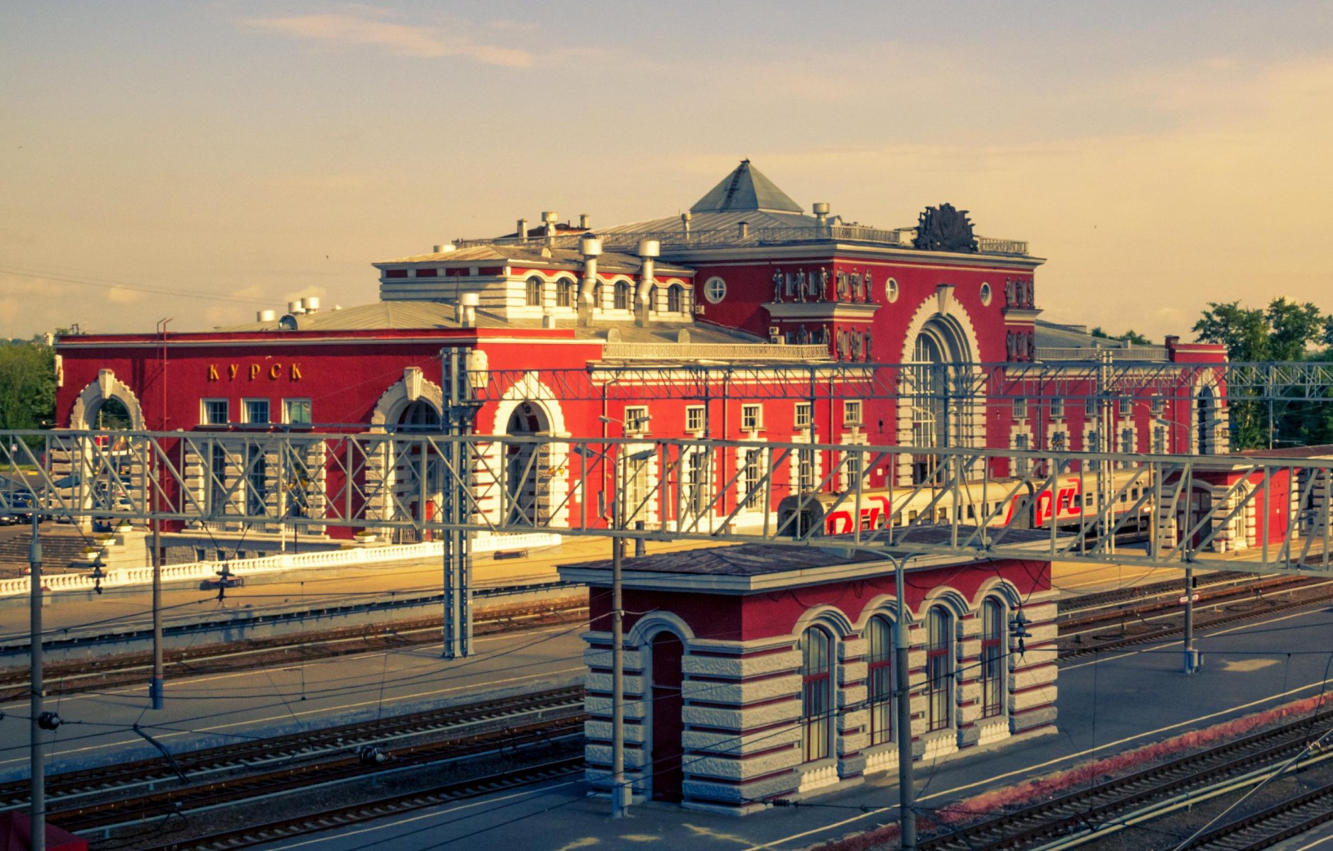 Курск Железнодорожный вокзал Курска скоро подсветят БезФормата. kursk.bezfo...