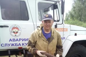 В Курской области нашли артснаряд времен ВОВ