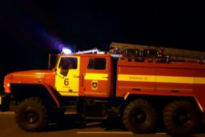 В Курске при пожаре спасли двух женщин