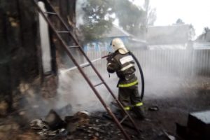 В Курской области в огне погибли два человека