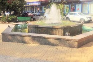 В центре Курска открылся обновленный фонтан