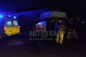 В Курске в ДТП с маршруткой погибли два человека