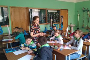 Первый урок журналистики