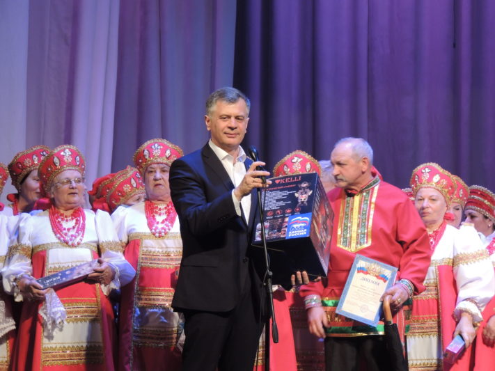 В двенадцатый раз в Курской области состоялся конкурс хоров пенсионеров