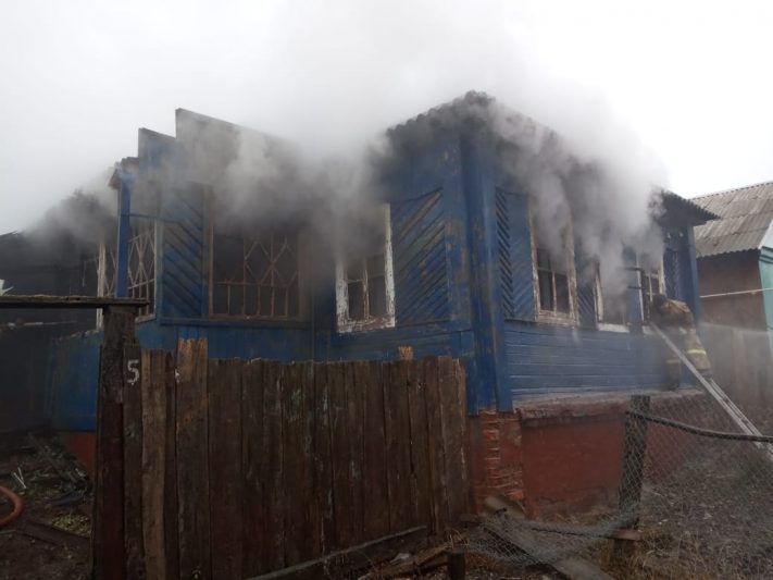 Курская область: в Конышевском районе при пожаре сгорела женщина