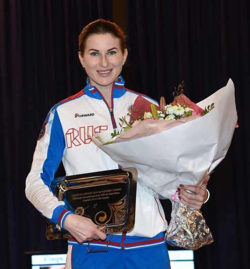 Курянка Инна Дериглазова завоевала третье место на Кубке мира