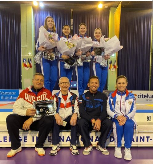 Инна Дериглазова завоевала «золото» для сборной России по фехтованию