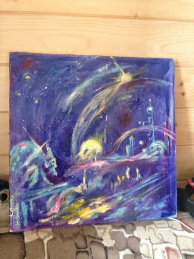 «Грымза или Cнегурочка?» или как курская художница примерила «неземной» образ