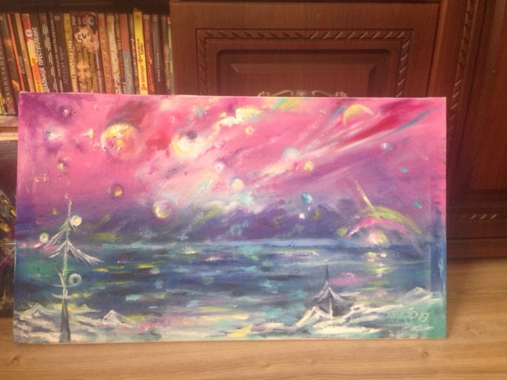 «Грымза или Cнегурочка?» или как курская художница примерила «неземной» образ