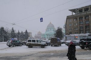 Дорожную ситуацию в Курске контролируют круглосуточно