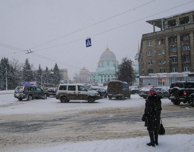 Дорожную ситуацию в Курске контролируют круглосуточно