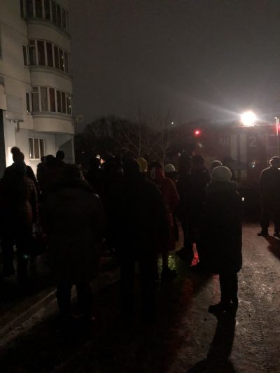 В Курске загорелась квартира на проспекте Клыкова