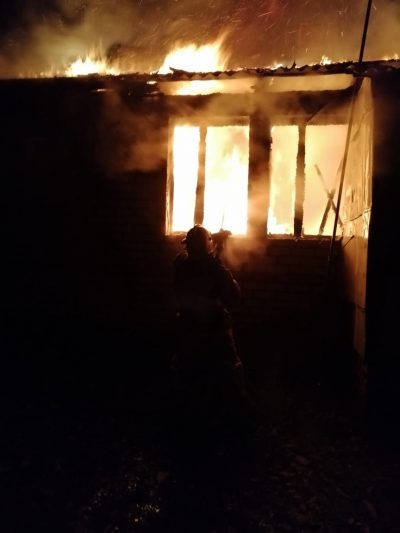Молодой мужчина погиб при пожаре в Курской области