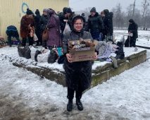 В Курске прошел бесплатный обед для бездомных