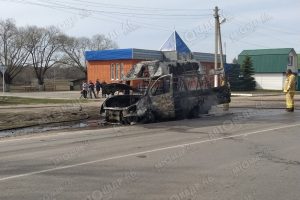 В Курске взорвалась пассажирская ГАЗель