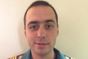 Курские спасатели почтили память погибшего коллеги из Ростова-на-Дону
