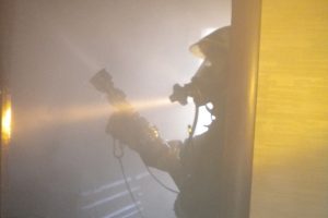 В Курске случился пожар в частном доме