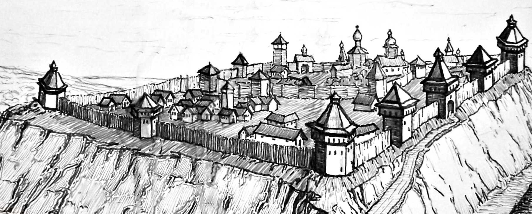Город Курск крепость