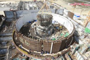 На АЭС-2  установлен каркас шахты реактора