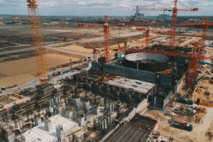 На Курской АЭС-2 завершили бетонирование фундаментной плиты