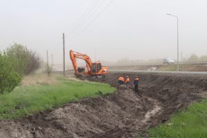 Продолжается реконструкция участка дороги «Крым» – Иванино