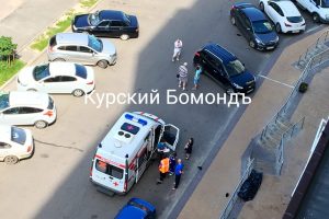 В Курске мужчина выпал с балкона 8 этажа