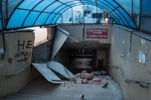 Мэр ужаснулся, увидев  подземные переходы Курска