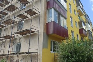 В Курске желтый дом на улице Ленина перекрасят в пастельные тона