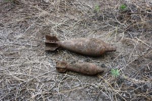 В Курской области под землей нашли опасные снаряды