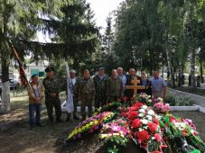 В Касторном Курской области захоронили останки советских солдат