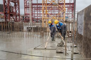 На Курской АЭС-2 приступили к бетонированию перекрытия здания турбины блока №2