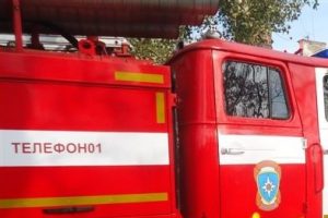 В Курске причиной пожара в квартире на Литовской мог стать поджог