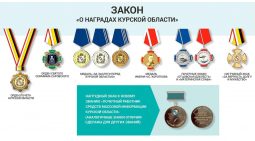 В Курской области на общественное обсуждение вынесли закон о наградах