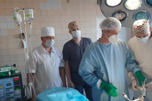 Уникальную лапароскопическую операцию впервые провели в Курской областной больнице