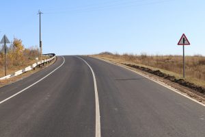 В Обоянском районе отремонтировано 5 километров автодороги
