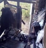 В Курской области пожарные спасли человека