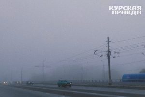 В понедельник Курскую область накроет туман