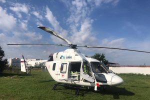 В областной клинической больнице ведется строительство вертолетной площадки