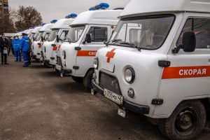 Медики получили  15 новых  автомобилей  cкорой помощи