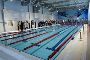 В Курской области открылся бассейн в спорткомплексе