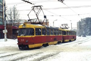 Мороз победил курские трамваи