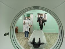 В Горшеченской ЦРБ Курской области заработал новый томограф
