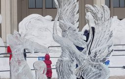 В Курске не нашли вандалов, разрушивших снежные скульптуры