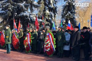 В Курске почтили память  воинов-«афганцев»