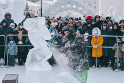 В курской «Зимней сказке» победили скульпторы из Перми