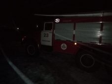 Житель Курской области пострадал на пожаре