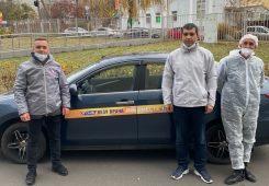 В Курской области автоволонтеры отвезли медиков на 8 тысяч вызовов