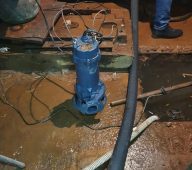 В подземном переходе в Курске установили новый насос